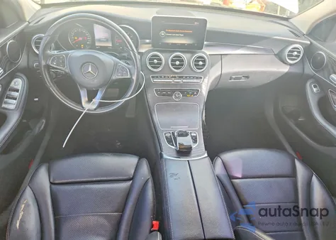 2016 Mercedes-Benz C 300 from USA, damaged, VIN 55SWF4JB0GU157389